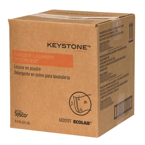 Keystone Laundry Powder, 25lbs, #6100197